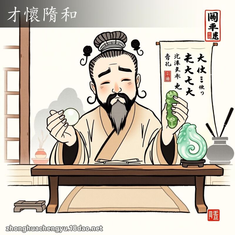 才懷隋和 配图