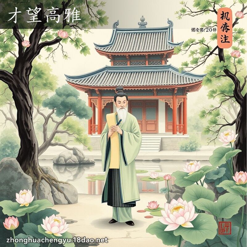 才望高雅 配图