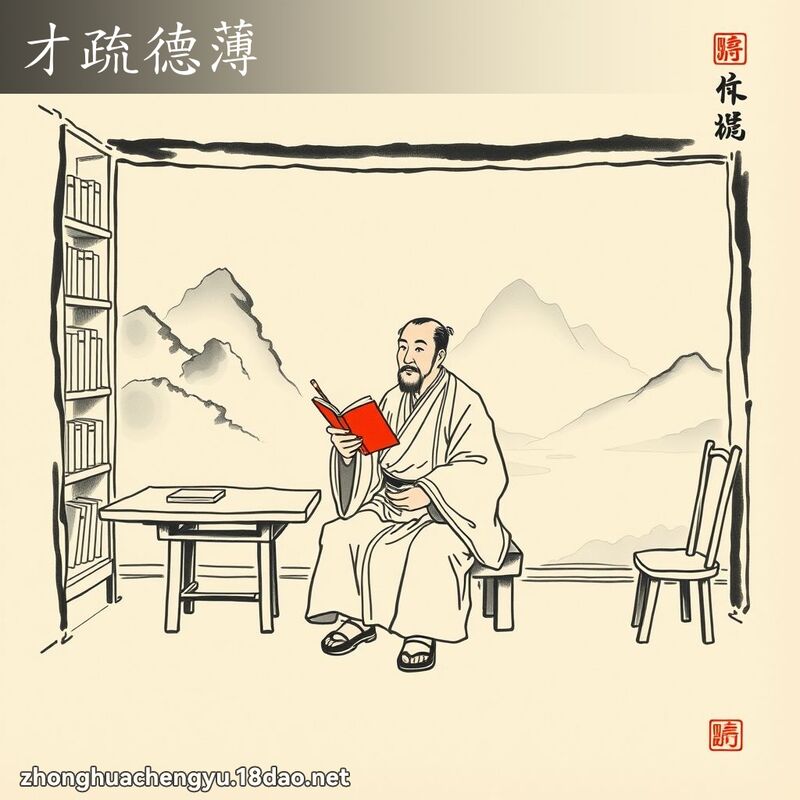 才疏德薄 配图