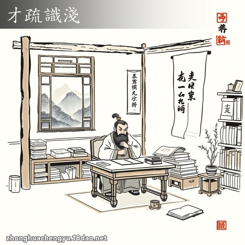 才疏識淺 配图