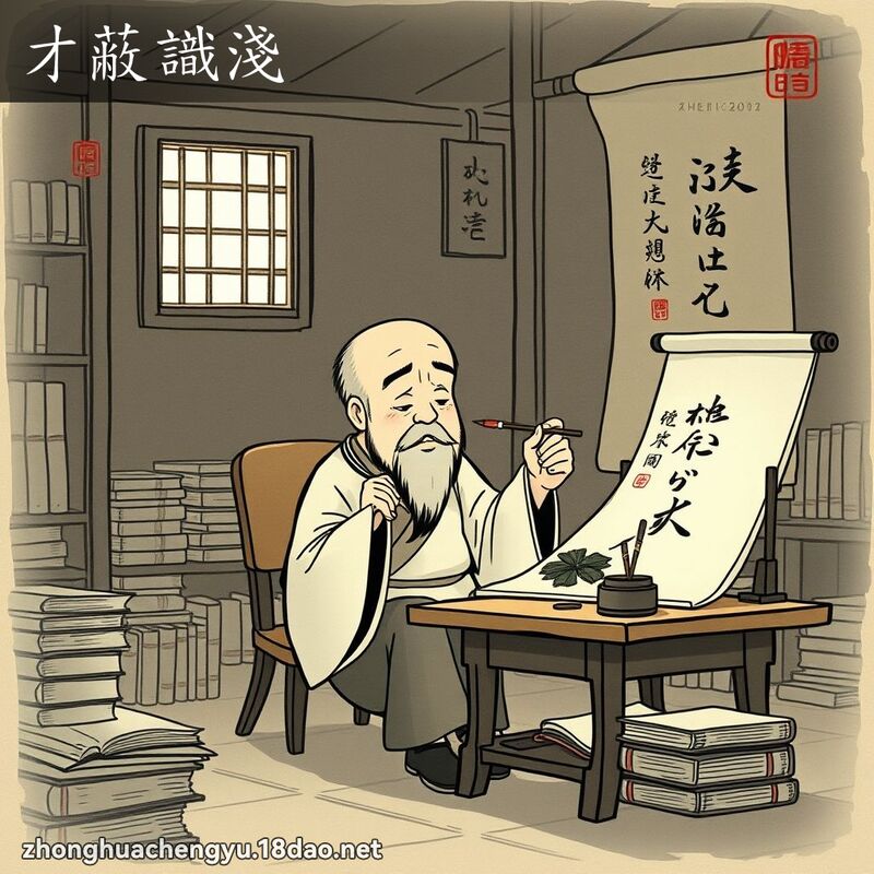 才蔽識淺 配图
