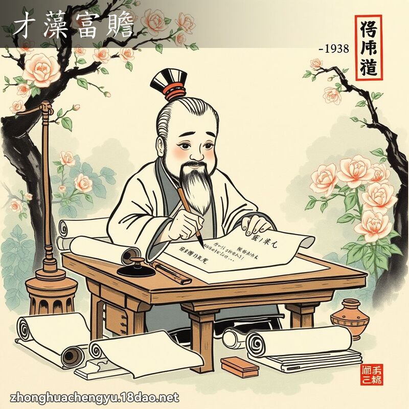 才藻富贍 配图