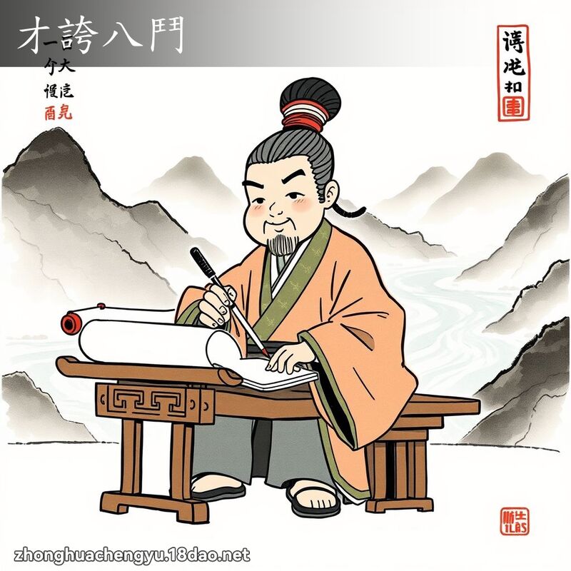 才誇八鬥 配图