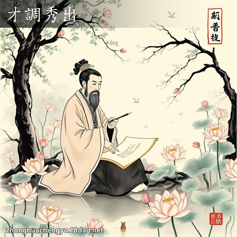 才調秀出 配图