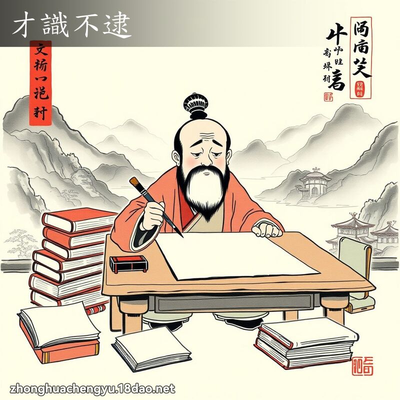 才識不逮 配图