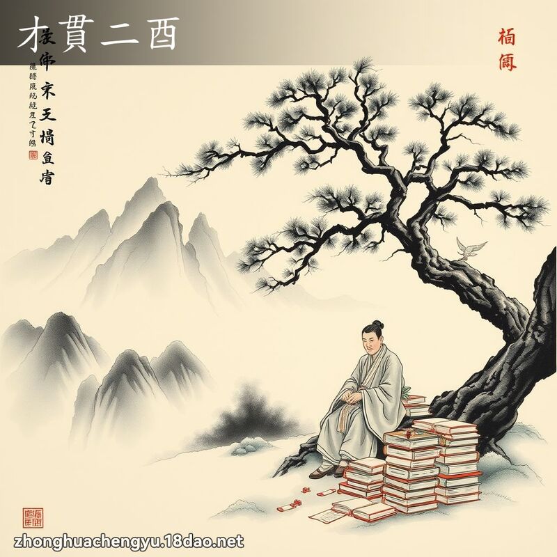 才貫二酉 配图