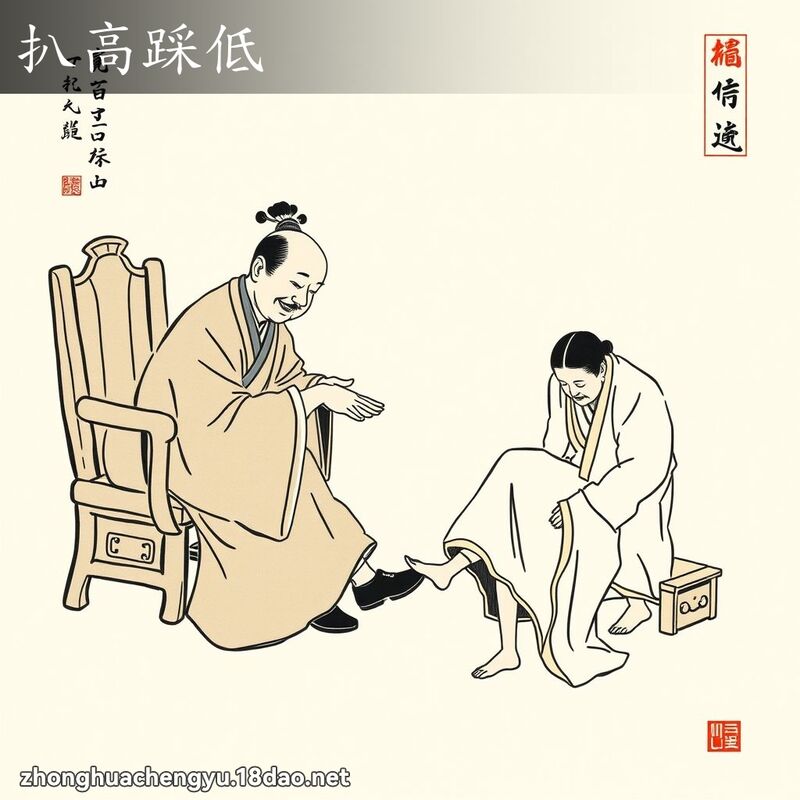 扒高踩低 配图