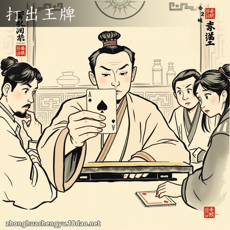 打出王牌 配图