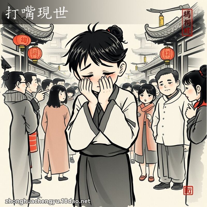 打嘴現世 配图