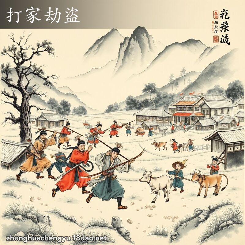 打家劫盜 配图
