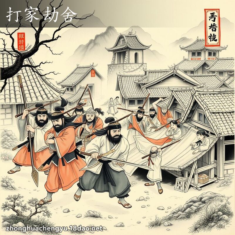打家劫舍 配图