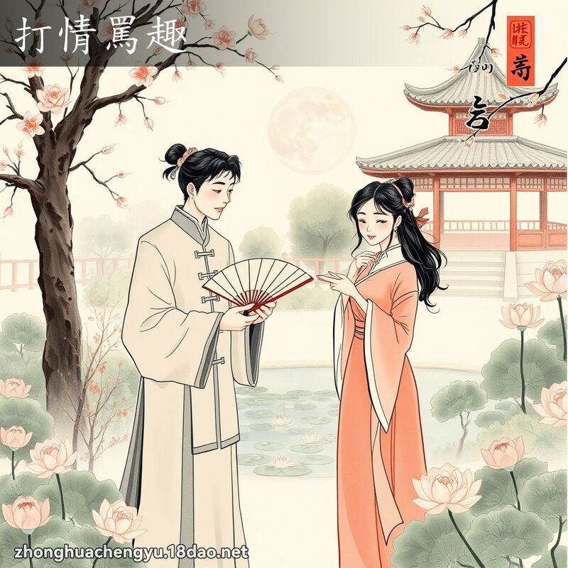 打情罵趣 配图
