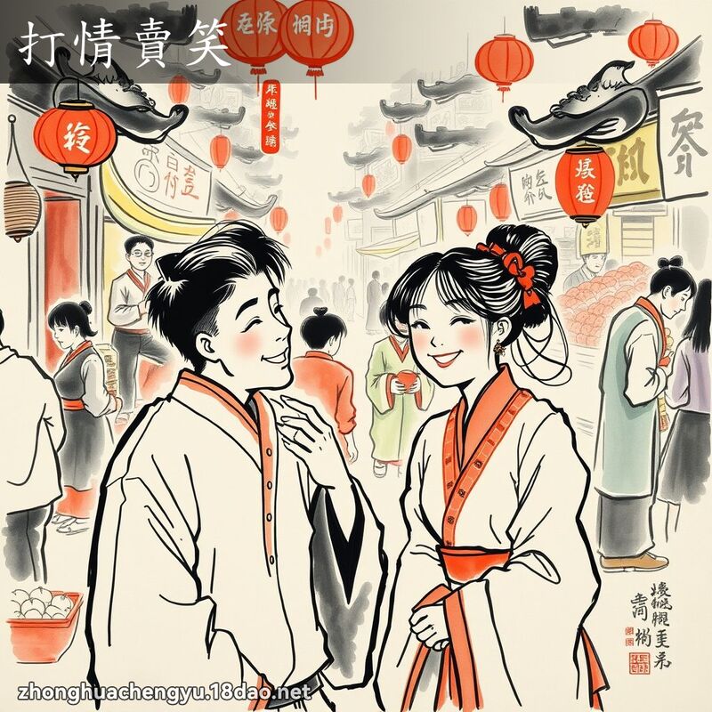 打情賣笑 配图