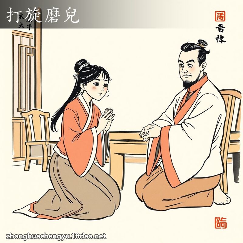 打旋磨兒 配图