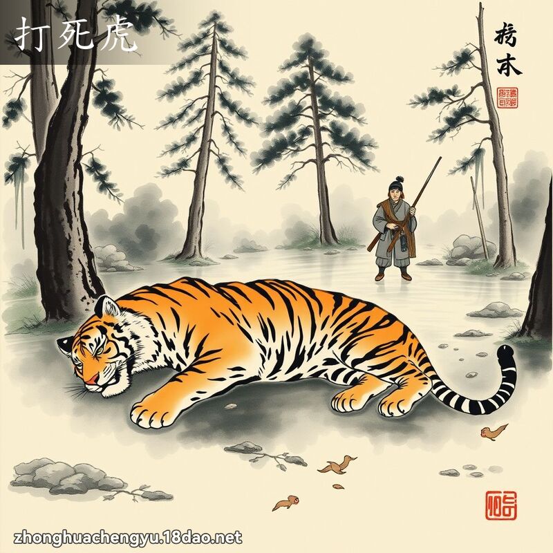 打死虎 配图