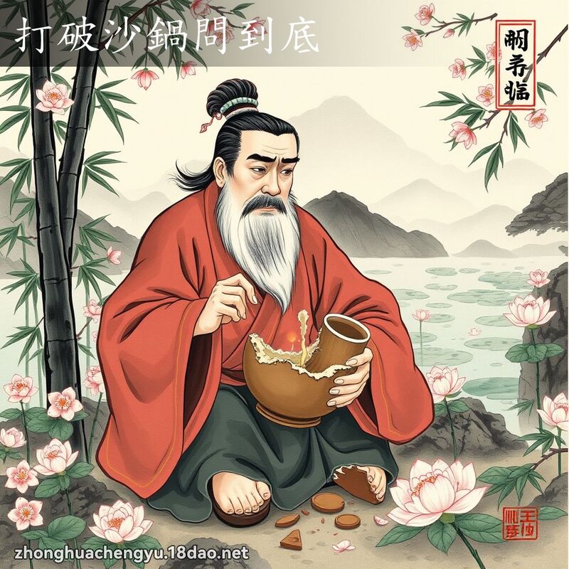 打破沙鍋問到底 配图