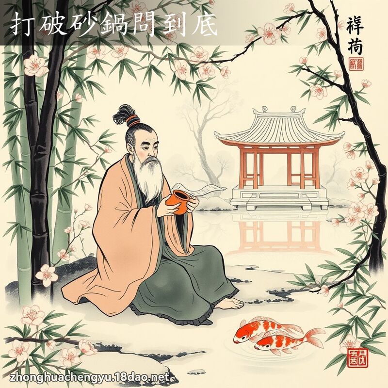 打破砂鍋問到底 配图