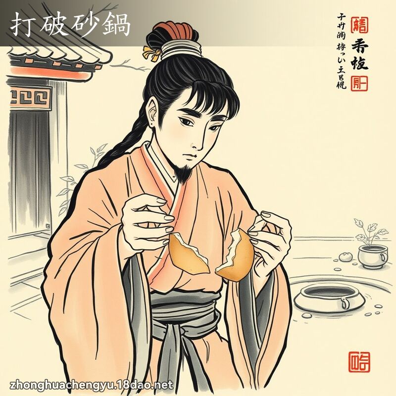 打破砂鍋 配图