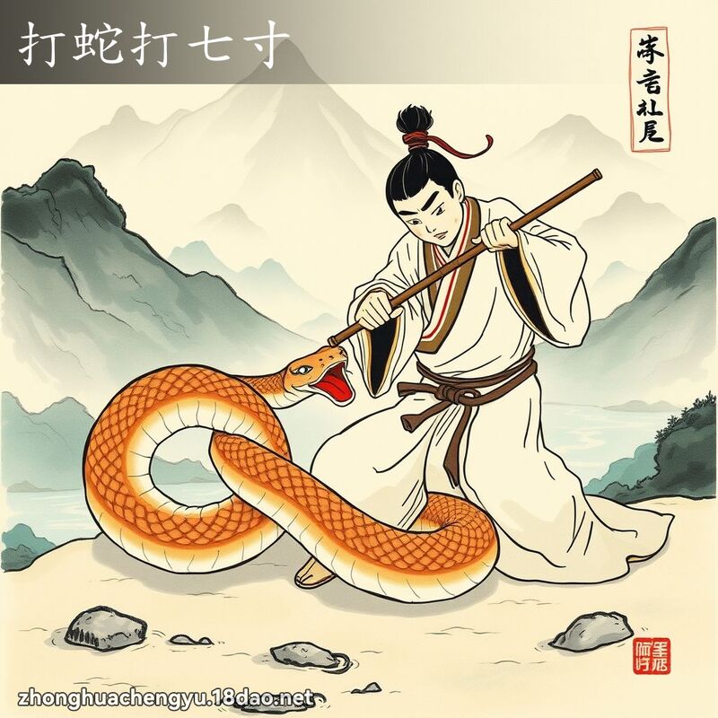 打蛇打七寸 配图