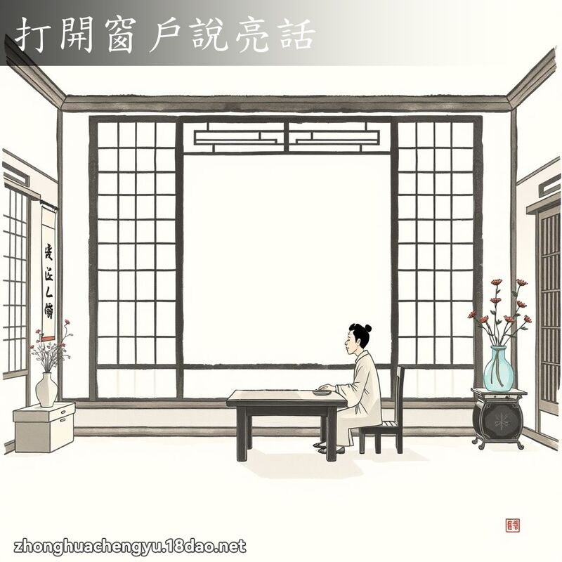 打開窗戶說亮話 配图