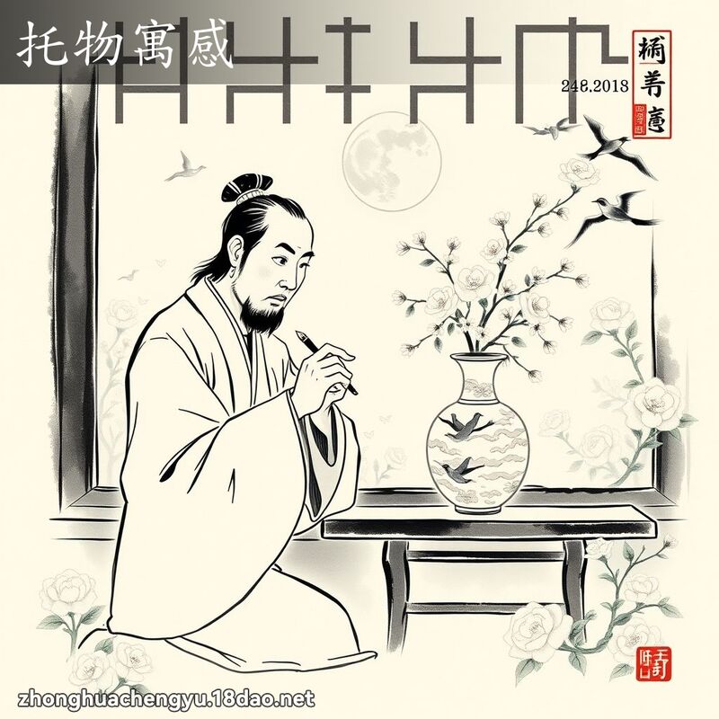 托物寓感 配图