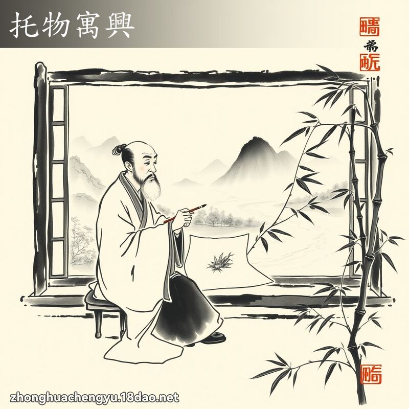 托物寓興 配图