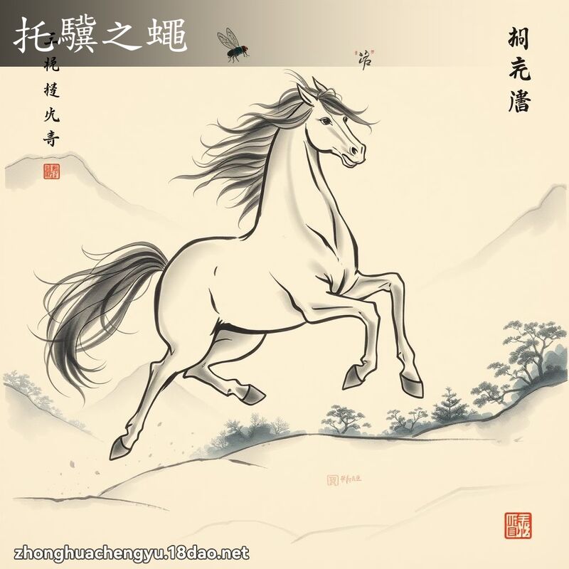 托驥之蠅 配图