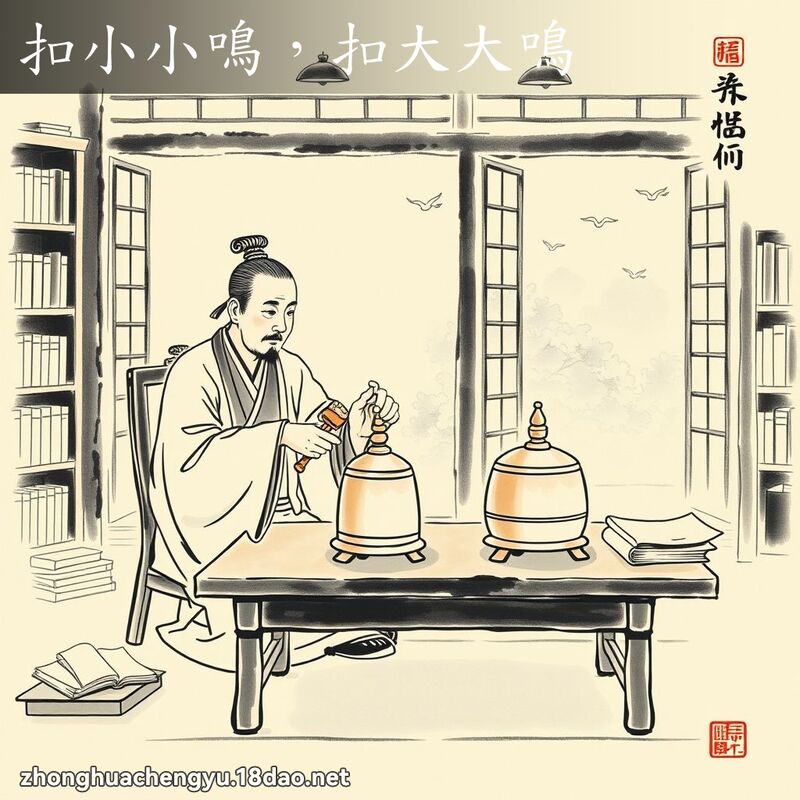 扣小小鳴,扣大大鳴 配图