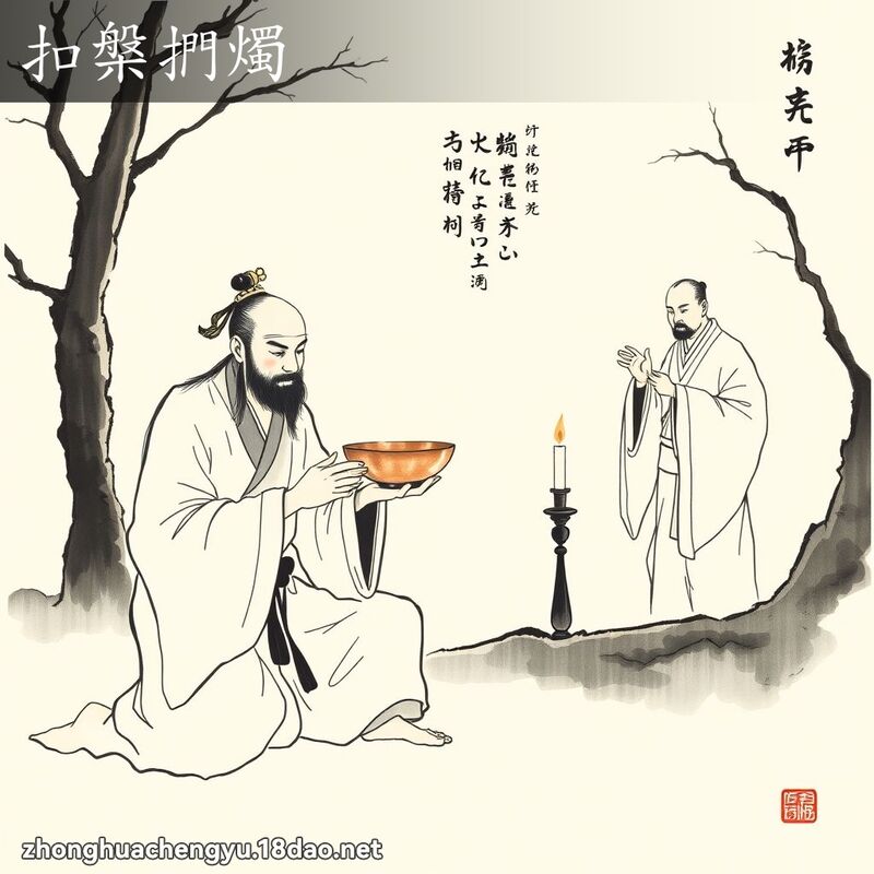 扣槃捫燭 配图