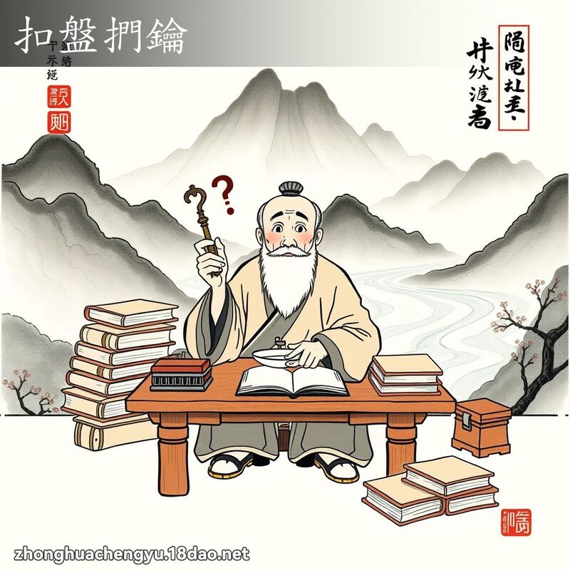扣盤捫鑰 配图
