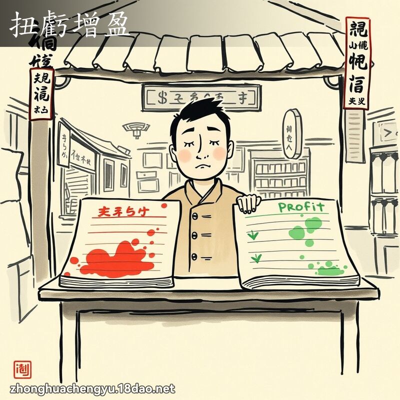 扭虧增盈 配图