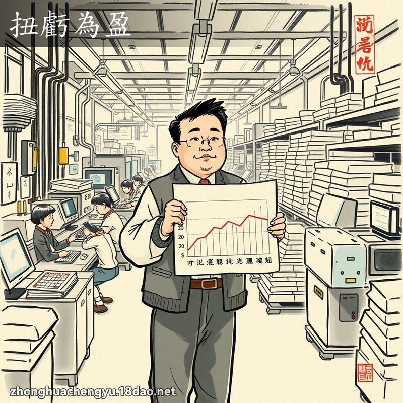 扭虧為盈 配图