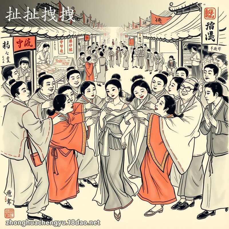 扯扯拽拽 配图