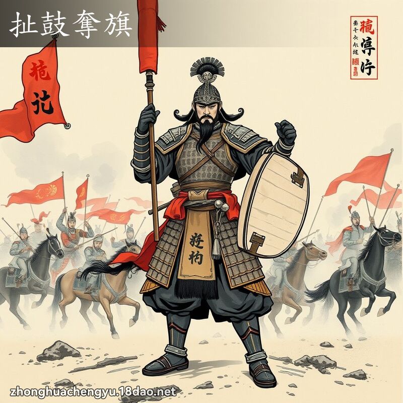 扯鼓奪旗 配图