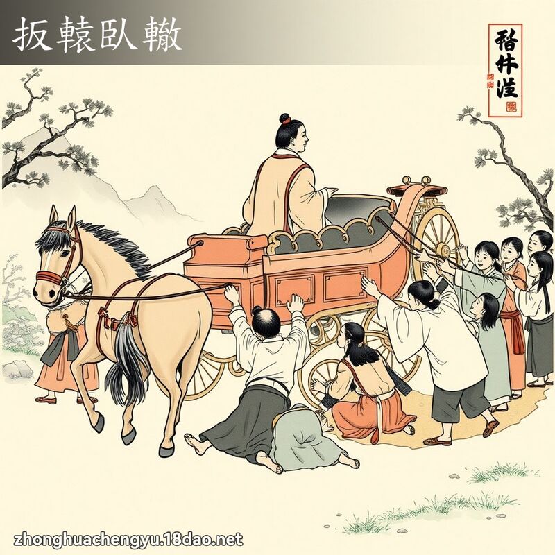 扳轅臥轍 配图