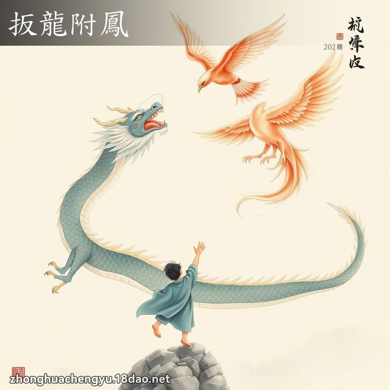 扳龍附鳳 配图
