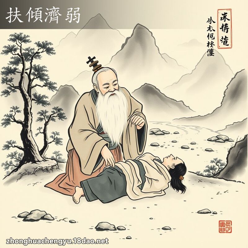 扶傾濟弱 配图