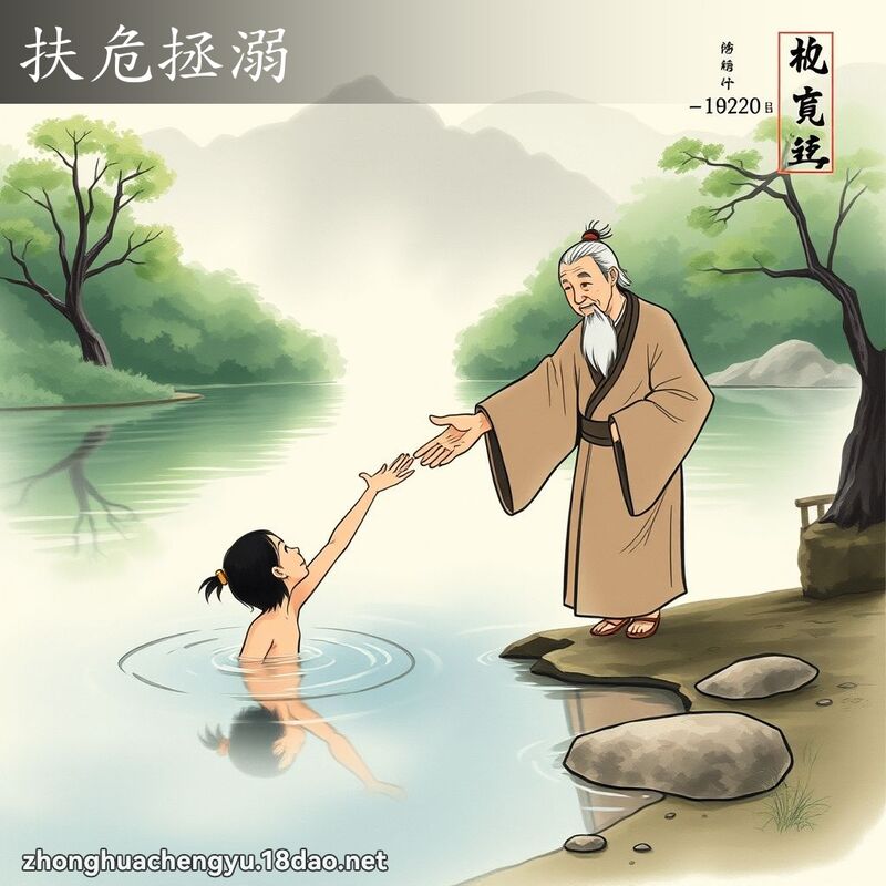扶危拯溺 配图
