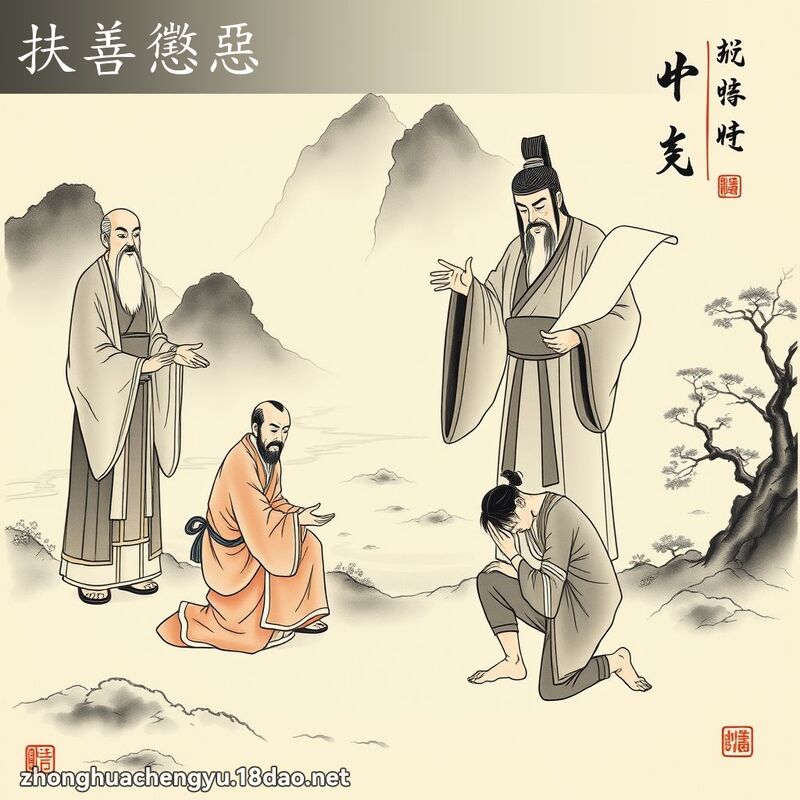 扶善懲惡 配图