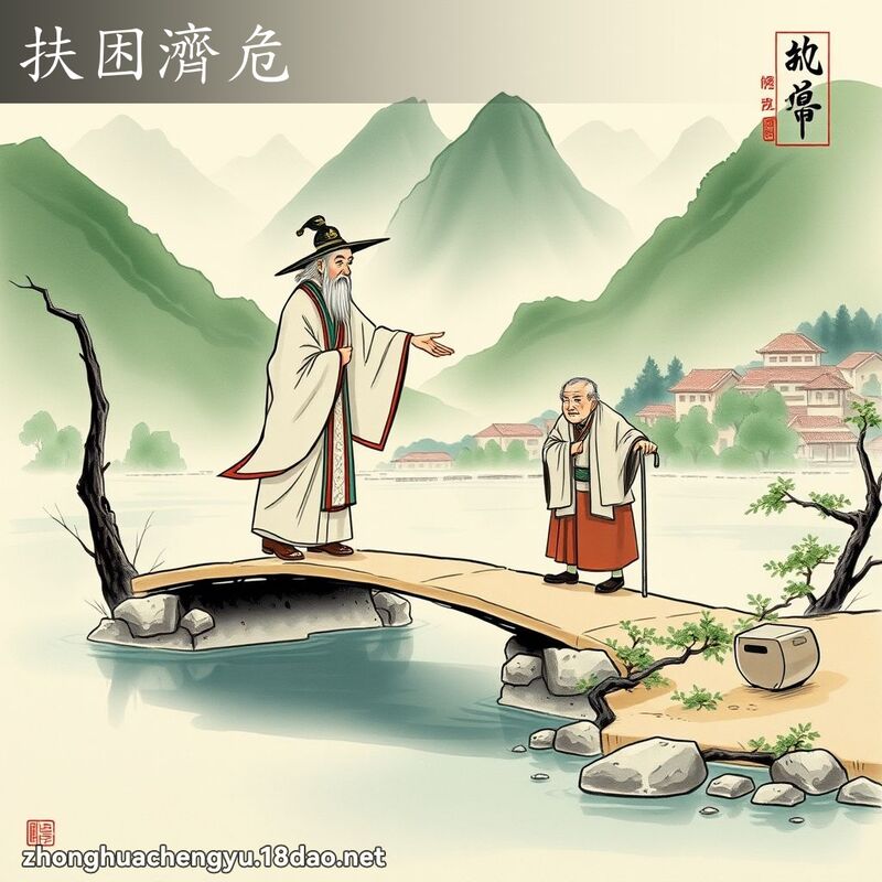 扶困濟危 配图