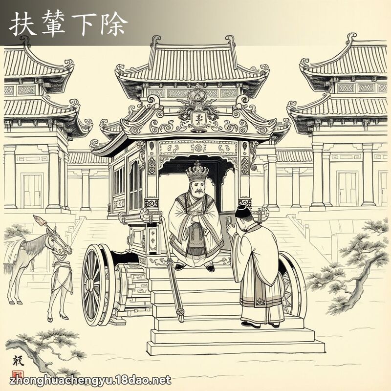 扶輦下除 配图