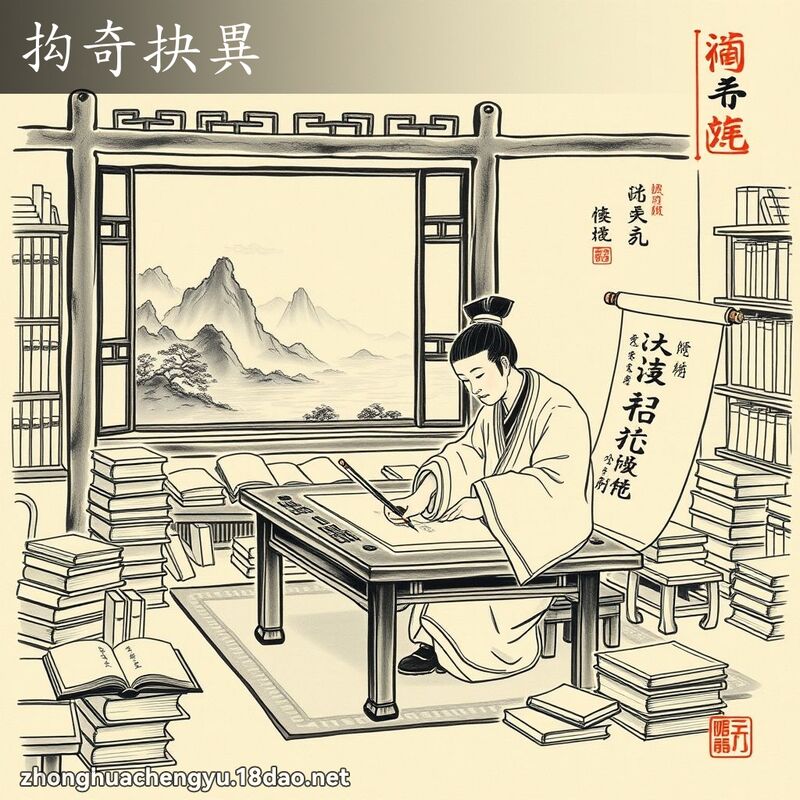 抅奇抉異 配图