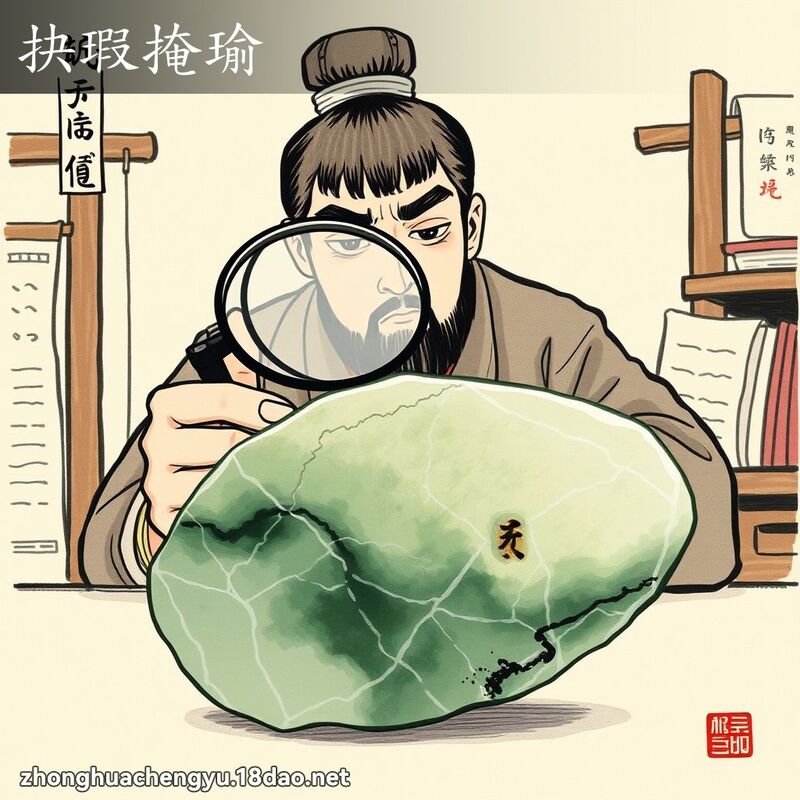 抉瑕掩瑜 配图