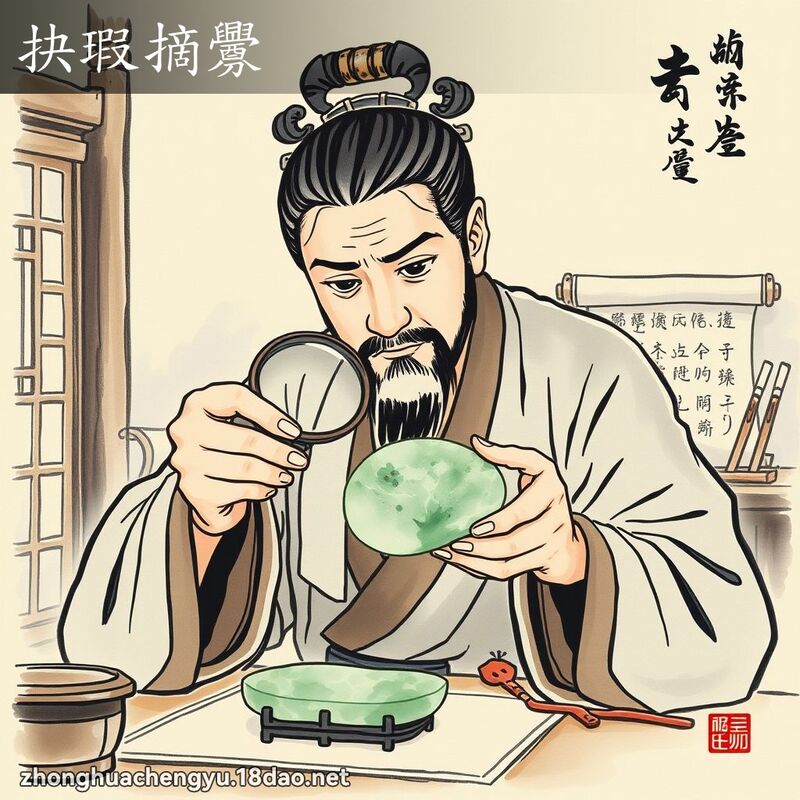 抉瑕摘釁 配图