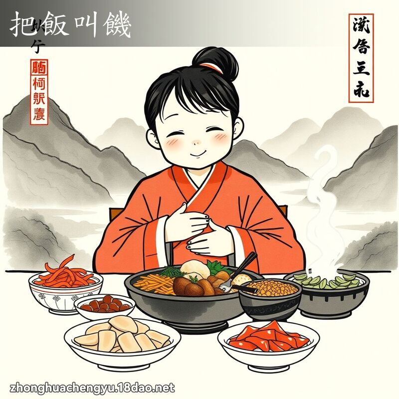 把飯叫饑 配图