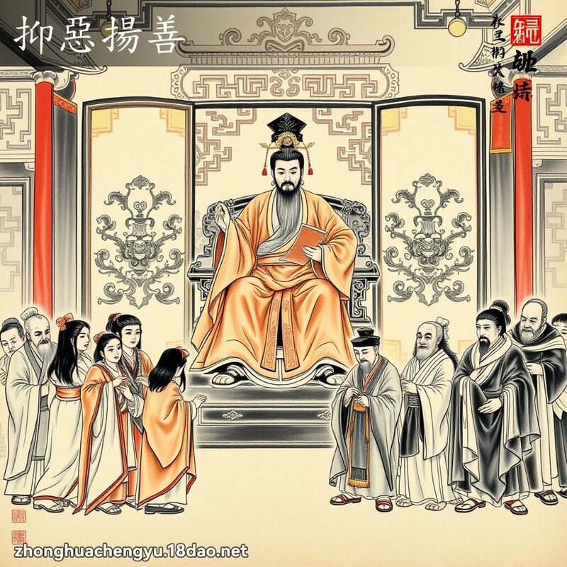 抑惡揚善 配图