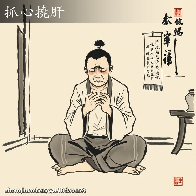 抓心撓肝 配图