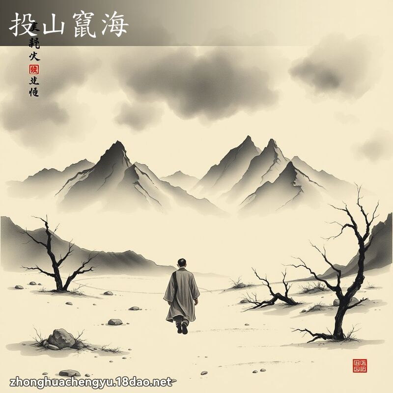 投山竄海 配图
