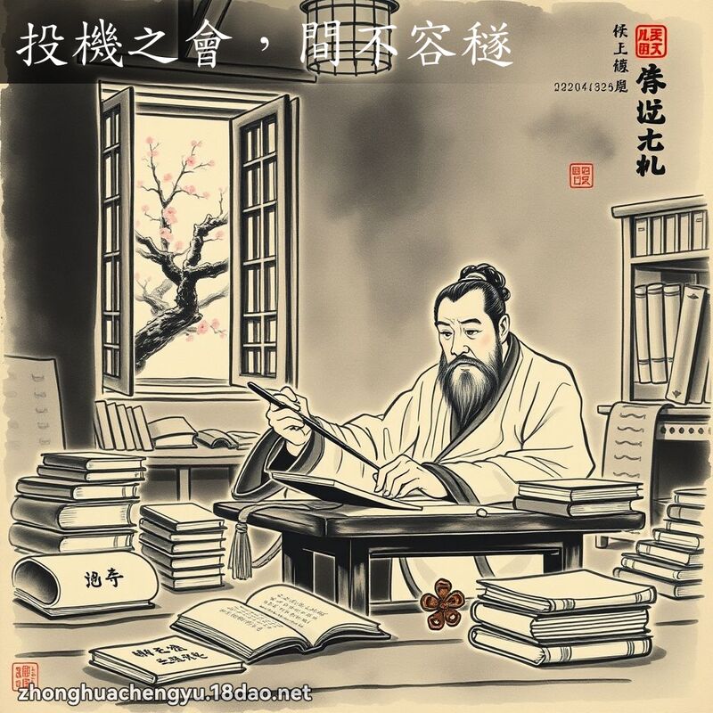 投機之會,間不容穟 配图