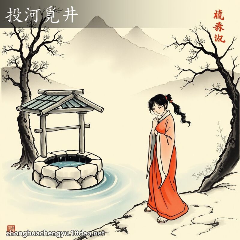 投河覓井 配图